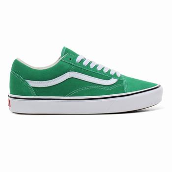 Férfi Vans Suede ComfyCush Old Skool Tornacipő VA6159048 Zöld/Fehér